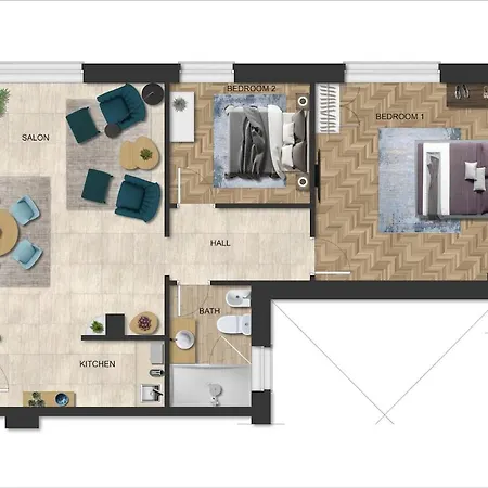 Apartment 7 Min To Colosseum, Smart Tv, Full Kitchen *